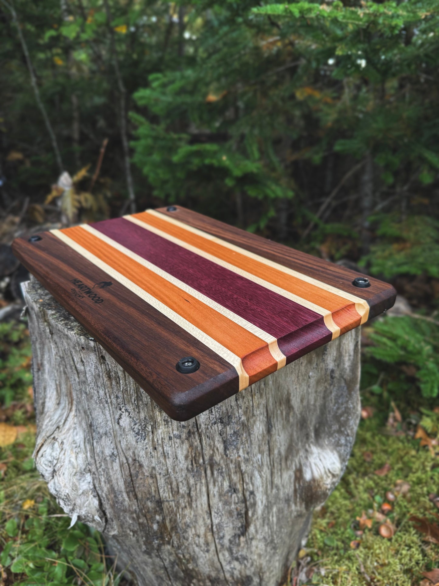 Handmade Purpleheart cutting board