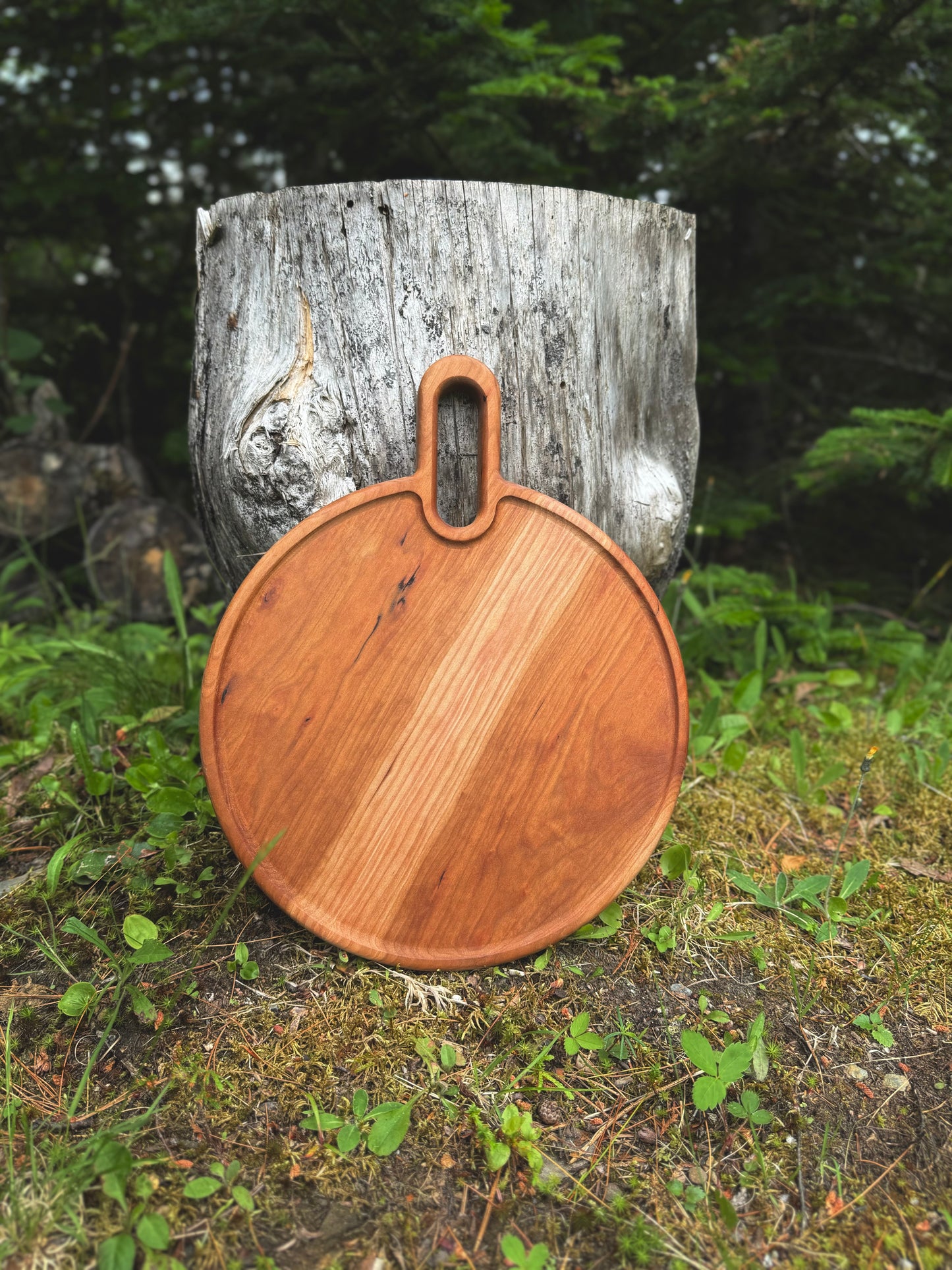 Cherry Charcuterie board - round