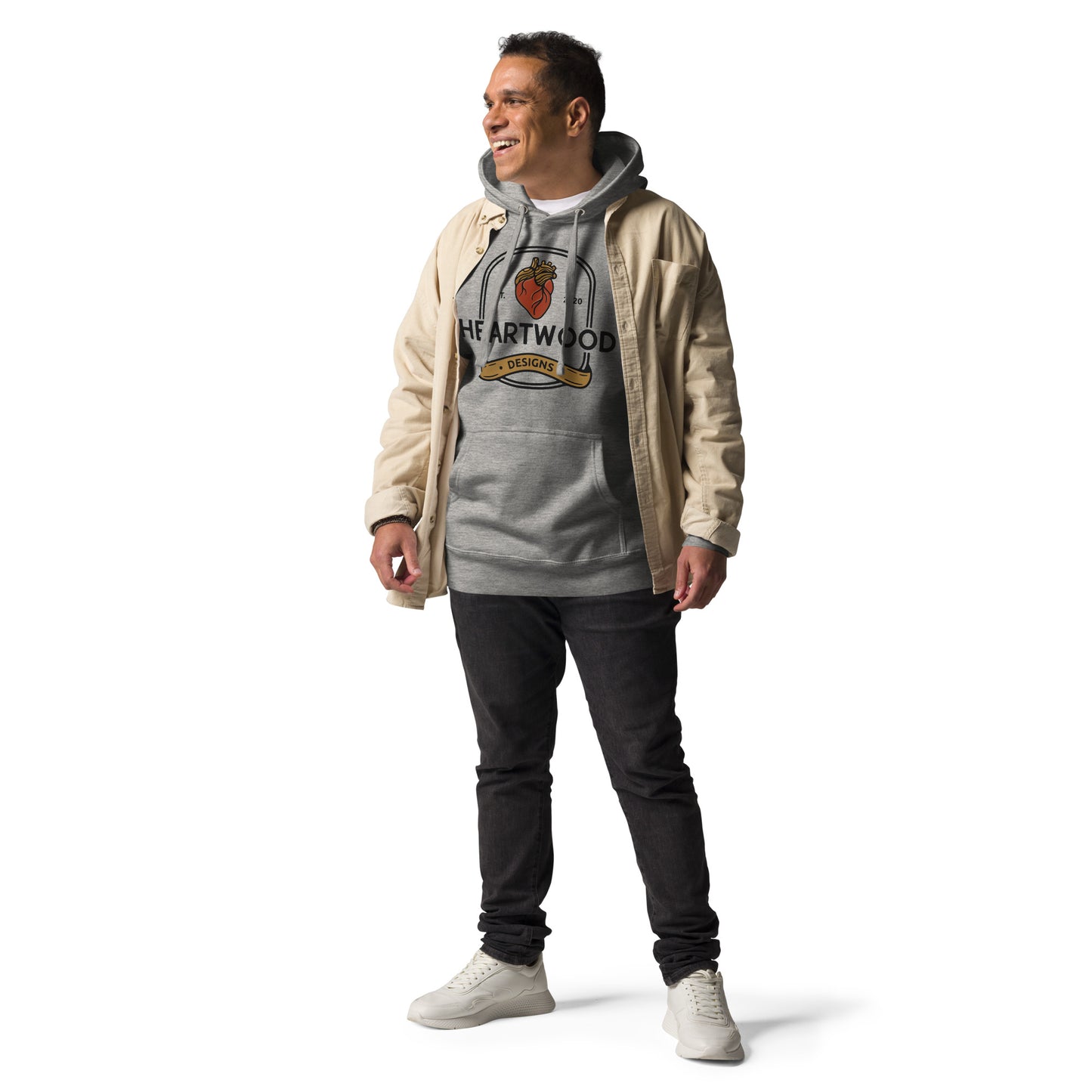 Heartwood Designs Hoodie - Gray