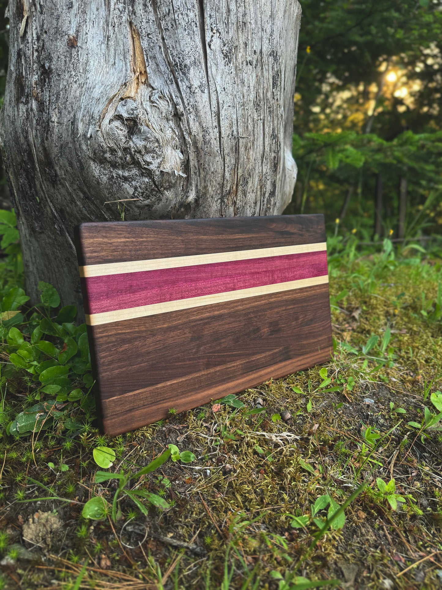 Handmade Purpleheart cutting board