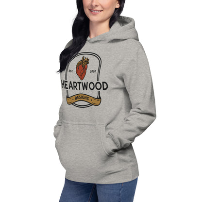 Heartwood Designs Hoodie - Gray
